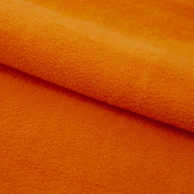 Флис DTY 16-1358, 250 г/м2, шир. 150 см, цвет оранжевый - купить в Магнитогорске. Цена 640.46 руб.