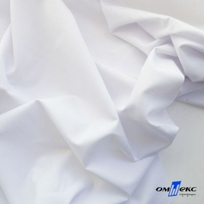 Ткань сорочечная Илер 100%полиэстр, 120 г/м2 ш.150 см, цв.белый - купить в Магнитогорске. Цена 290.24 руб.