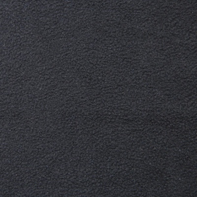 Флис DTY, 130 г/м2, шир. 150 см, цвет чёрный - купить в Магнитогорске. Цена 694.22 руб.