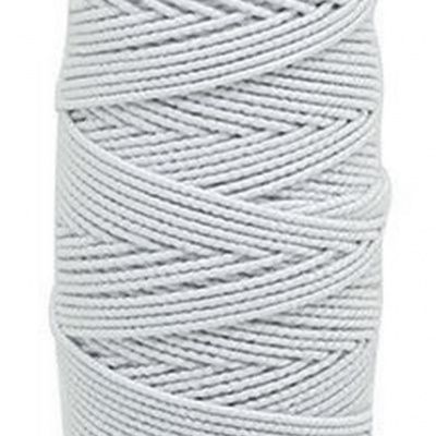 Нитка - резинка Спандекс 25 м (уп-10шт)-белые - купить в Магнитогорске. Цена: 35.65 руб.