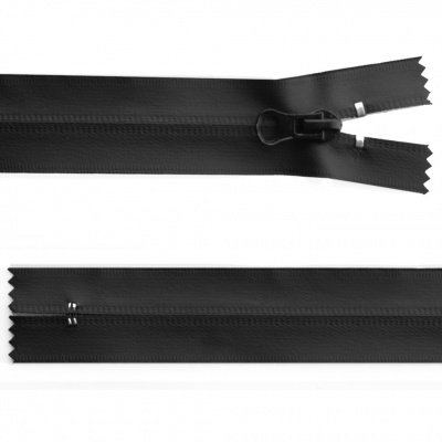 Молния водонепроницаемая PVC Т-7, 18 см, неразъемная, цвет чёрный - купить в Магнитогорске. Цена: 21.20 руб.