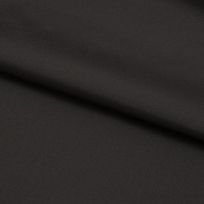 Курточная ткань Дюэл Middle (дюспо), WR PU Milky, Black/Чёрный 80г/м2, шир. 150 см - купить в Магнитогорске. Цена 123.45 руб.