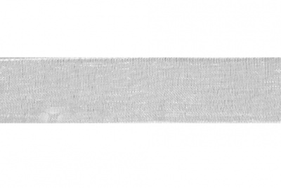 Лента органза "ОмТекс",15 мм/уп.45м, цв.1001-белый - купить в Магнитогорске. Цена: 97.02 руб.