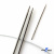 Спицы для вязания металлические d-2.5 мм круговые на тросике 53 см - купить в Магнитогорске. Цена: 53.90 руб.
