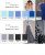 Креп стрейч Амузен 14-4122, 85 гр/м2, шир.150см, цвет голубой - купить в Магнитогорске. Цена 148.37 руб.