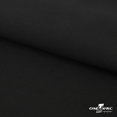 Ткань костюмная "Микела", 96%P 4%S, 255 г/м2 ш.150 см, цв-черный #1 - купить в Магнитогорске. Цена 348.93 руб.
