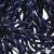 Шнурки #107-19, круглые 130 см, двухцветные цв.тём.синий/белый - купить в Магнитогорске. Цена: 22.14 руб.