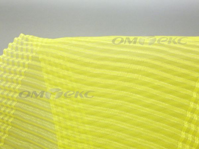 Лента капроновая "Гофре", шир. 110 мм/уп. 50 м, цвет жёлтый - купить в Магнитогорске. Цена: 33.37 руб.