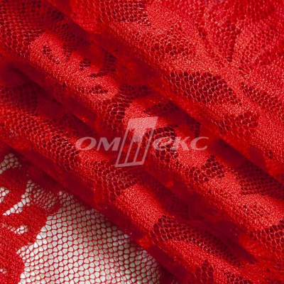Кружевное полотно стрейч 15A29/RED, 105 гр/м2, шир.155см - купить в Магнитогорске. Цена 2 101.46 руб.