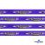 Тесьма отделочная (киперная) 10 мм, 100% хлопок,"THE SKATEBOARD CULIURE"(45 м) цв.121-32 -фиолет - купить в Магнитогорске. Цена: 850.62 руб.