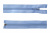 Спиральная молния Т5 351, 40 см, автомат, цвет св.голубой - купить в Магнитогорске. Цена: 13.03 руб.