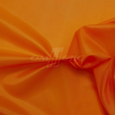 Ткань  подкладочная, Таффета 170Т цвет оранжевый 021С, шир. 150 см - купить в Магнитогорске. Цена 43.06 руб.