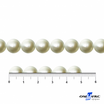 0404-5146В-Полубусины пластиковые круглые "ОмТекс", 10 мм, (уп.50гр=175+/-3шт), цв.065-молочный - купить в Магнитогорске. Цена: 63.46 руб.