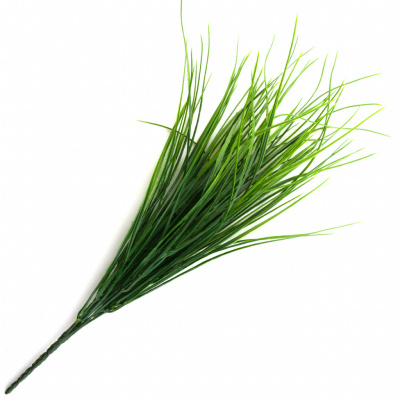 Трава искусственная -4, шт  (осока 50 см/8 см  7 листов)				 - купить в Магнитогорске. Цена: 130.73 руб.