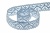 Тесьма кружевная 0621-1346А, шир. 13 мм/уп. 20+/-1 м, цвет 132-голубой - купить в Магнитогорске. Цена: 569.26 руб.