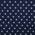 Креп стрейч Амузен, 85 г/м2, 19-3920 (т.синий)/белый крупный горох, шир.150 см - купить в Магнитогорске. Цена 220.50 руб.