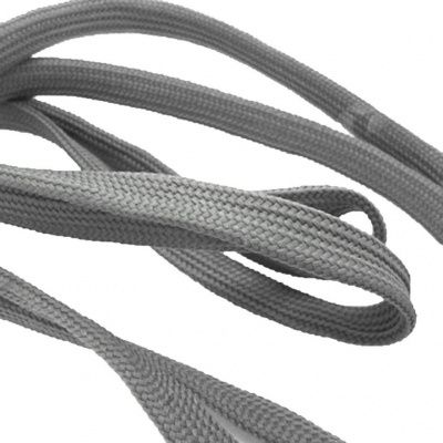 Шнурки т.5 80 см серый - купить в Магнитогорске. Цена: 16.76 руб.