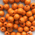 0309-Бусины деревянные "ОмТекс", 16 мм, упак.50+/-3шт, цв.003-оранжевый - купить в Магнитогорске. Цена: 62.22 руб.