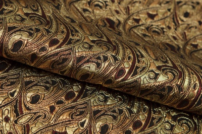 Ткань костюмная жаккард, 135 гр/м2, шир.150см, цвет бордо№17 - купить в Магнитогорске. Цена 441.94 руб.