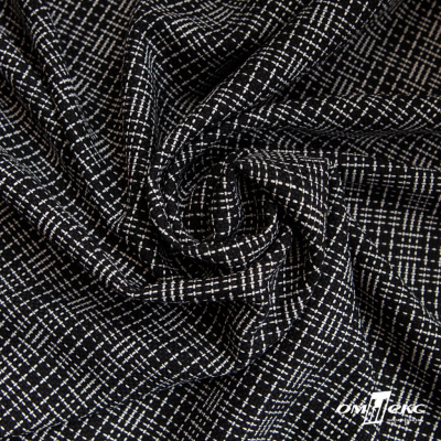 Ткань костюмная "Гарсия" 80% P, 18% R, 2% S, 335 г/м2, шир.150 см, Цвет черный - купить в Магнитогорске. Цена 669.66 руб.