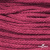 Шнур плетеный d-6 мм, 70% хлопок 30% полиэстер, уп.90+/-1 м, цв.1068-фуксия - купить в Магнитогорске. Цена: 588 руб.