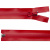 Молния водонепроницаемая PVC Т-7, 60 см, разъемная, цвет (820) красный - купить в Магнитогорске. Цена: 49.39 руб.