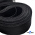 Регилиновая лента мягкая, пластик, шир.30мм, (уп.22+/-0,5м), цв.- чёрный - купить в Магнитогорске. Цена: 274.40 руб.