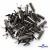 06032-Наконечник для шнура металл, отв. 4 мм, цв. тём.никель - купить в Магнитогорске. Цена: 9.60 руб.