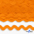 Тесьма вьюнчик 0381-0080, 8 мм/упак.33+/-1м, цвет 9511-оранжевый - купить в Магнитогорске. Цена: 107.26 руб.