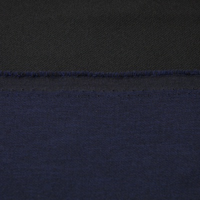 Ткань костюмная 26150 2009, 214 гр/м2, шир.150см, цвет т.синий - купить в Магнитогорске. Цена 358.58 руб.