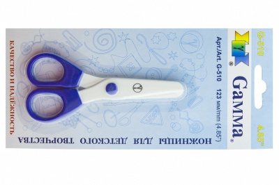 Ножницы G-510 детские 123 мм - купить в Магнитогорске. Цена: 137.45 руб.