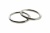 Кольцо металлическое d-38 мм, цв.-никель - купить в Магнитогорске. Цена: 4.89 руб.