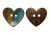 Деревянные украшения для рукоделия пуговицы "Кокос" #1 - купить в Магнитогорске. Цена: 55.18 руб.