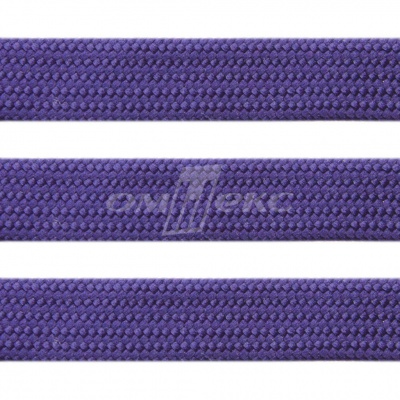 Шнур 15мм плоский (100+/-1м) №10 фиолетовый - купить в Магнитогорске. Цена: 10.21 руб.