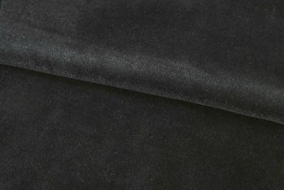 Бархат стрейч, 240 гр/м2, шир.160см, (2,4 м/кг), цвет 10/т.серый - купить в Магнитогорске. Цена 886.02 руб.