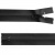 Молния водонепроницаемая PVC Т-7, 20 см, неразъемная, цвет чёрный - купить в Магнитогорске. Цена: 21.56 руб.