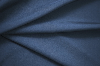 Габардин негорючий БЛ 11056, 183 гр/м2, шир.150см, цвет синий - купить в Магнитогорске. Цена 346.75 руб.