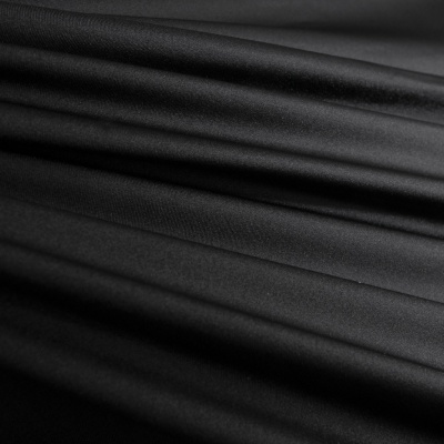 Бифлекс плотный col.124, 210 гр/м2, шир.150см, цвет чёрный - купить в Магнитогорске. Цена 653.26 руб.