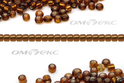 Бисер (SL) 11/0 ( упак.100 гр) цв.53 - коричневый - купить в Магнитогорске. Цена: 53.34 руб.