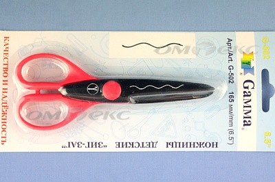 Ножницы G-502 детские 165 мм - купить в Магнитогорске. Цена: 292.21 руб.