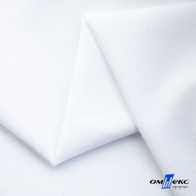 Ткань сорочечная  Вита 80% пэ/20% хл, 115 гр/м, шир. 150 см - белый - купить в Магнитогорске. Цена 170.90 руб.