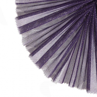 Сетка Глиттер, 24 г/м2, шир.145 см., пурпурный - купить в Магнитогорске. Цена 117.24 руб.