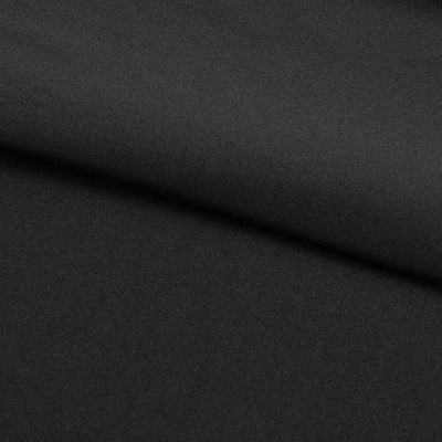 Бифлекс плотный col.124, 210 гр/м2, шир.150см, цвет чёрный - купить в Магнитогорске. Цена 653.26 руб.