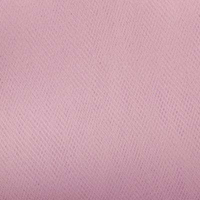 Фатин матовый 16-12, 12 гр/м2, шир.300см, цвет нежно-розовый - купить в Магнитогорске. Цена 97.30 руб.
