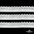 Резинка бельевая ажурная #123-11, шир.11 мм, цв.белый - купить в Магнитогорске. Цена: 7.23 руб.