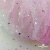 Сетка Фатин Глитер Спейс, 12 (+/-5) гр/м2, шир.150 см, 16-12/розовый - купить в Магнитогорске. Цена 202.08 руб.