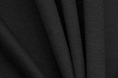 Трикотаж "Grange" BLACK 1# (2,38м/кг), 280 гр/м2, шир.150 см, цвет чёрно-серый - купить в Магнитогорске. Цена 861.22 руб.