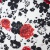 Плательная ткань "Фламенко" 22.1, 80 гр/м2, шир.150 см, принт растительный - купить в Магнитогорске. Цена 239.03 руб.