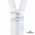 Спиральная молния Т5 501, 65 см, автомат, цвет белый - купить в Магнитогорске. Цена: 14.83 руб.