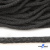 Шнур плетеный d-6 мм круглый, 70% хлопок 30% полиэстер, уп.90+/-1 м, цв.1088-т.серый - купить в Магнитогорске. Цена: 588 руб.
